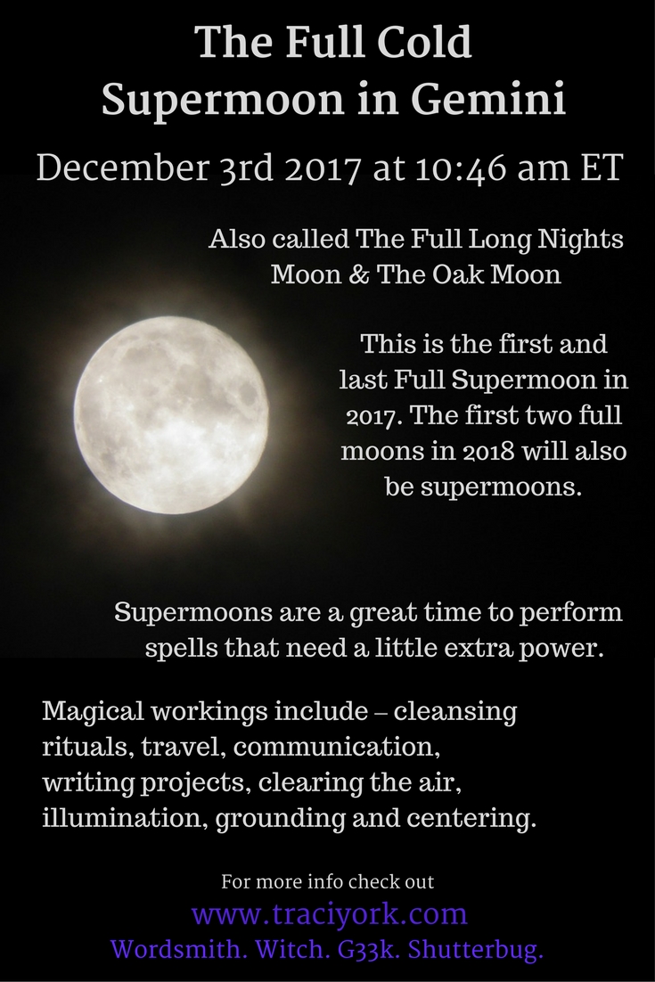 The Full Cold Supermoon in Gemini - Simple Rituals and ... The Full Cold Supermoon in Gemini - Simple Rituals and ...